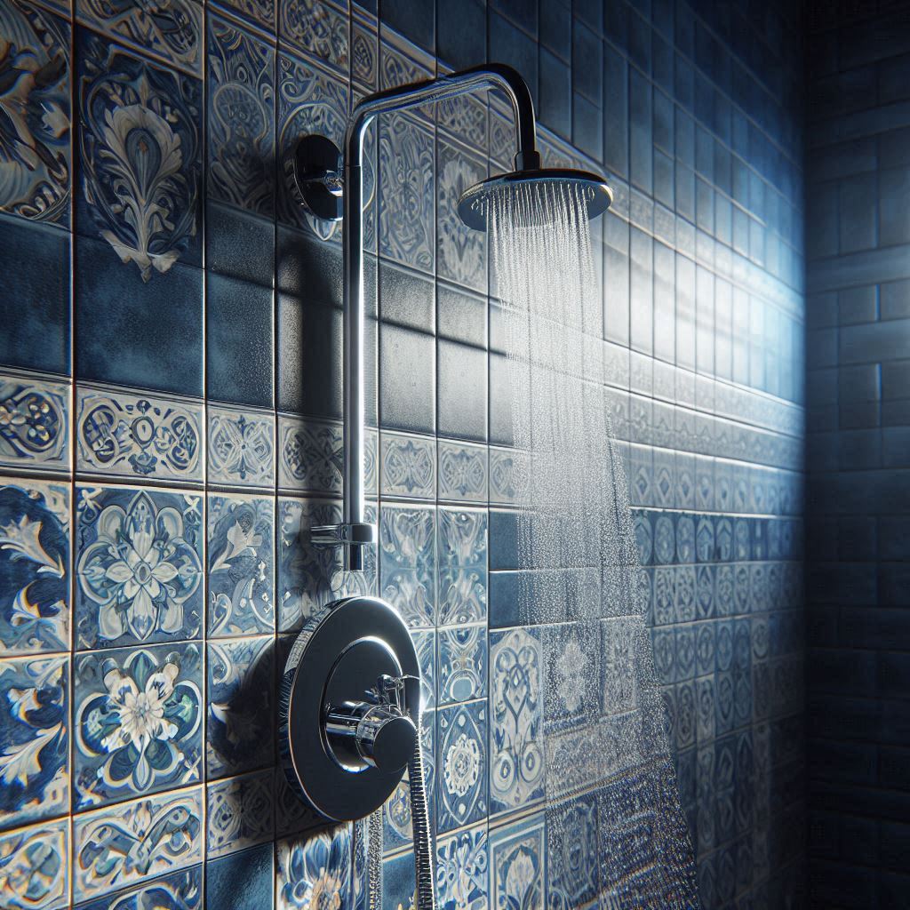 Ducha elétrica com design moderno